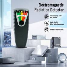 Upgrade K3 EMF Upgrade Digital Detector 5 Level LED Display For Home Electromagnetic Field Measurement And Paranormal Research - Black - View 3