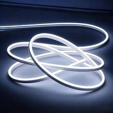 Dimmable LED Neon Light Strip, 3.28ft To 16.4ft Neon Light, 5V Flexible Neon LED Light With Gesture Sensor Controller, Suitable For Kitchen, Bedroom, Indoor And Outdoor Decoration, - Multicolor - View 4