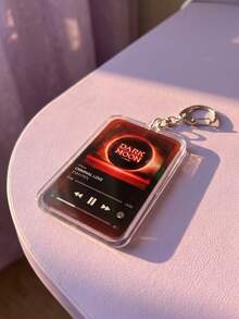 1Pc/9Pcs EN-HYPEN Boy Group Music Player Interface Style Album Acrylic Keyring Packs, Including Drunk-Dazed, Dark Blood, Romance: Untold And Other Popular Album And Song Playback Interface Designs, Fashionable Bag Charm, Suitable For: Back To School Season, Fan Gifts, Exquisite Collection, All Seasons - Multicolor - View 15