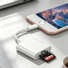 2-In-1 USB-C Card Reader, USB C To SD Card OTG SD/TF Memory Card Adapter, Compatible With IPad Pro, And Other Tablets - View 10