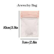 Kotak Penyimpanan Perhiasan Portabel Kecil dari Kulit PU untuk Anting-anting, Kalung, Cincin, dan Gelang Wanita - Kotak Perhiasan Bunga yang Elegan - View 11