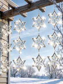 Reflective Bird Repellent Wind Spinner, Suitable For Outdoor Yard And Garden, Wind-Driven Reflective Bird Deterrent, Helps Repel Birds, Humane For Birds And Humans, Suitable For Yard, Porch And Fruit Trees - Multicolor 3 - View 3