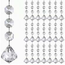 Christmas Clear Acrylic Pendant Snowflake Icicle Water Drop Decoration For Xmas Tree Winter Party Acrylic Ice Pendants - Multicolor - View 10