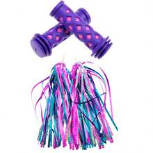 Bicycle Handlebar Grips, Tassel Streamers, Suitable For Bicycles, Balance Bikes, Road Bikes And Scooters - Multicolor - View 4