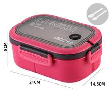 Cool Lunch Box 1200ml, Double-Layer Separated Food Container With Handle And Vent Plug, Detachable Tray Silicone Sealed Bento Box, Microwave And Refrigerator Available, Reusable Food Storage Box For Commuting, Work, Study, Outdoor Picnic - Multicolor - View 18