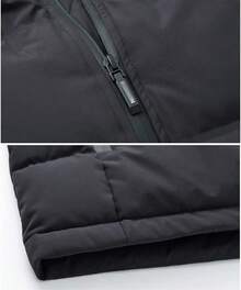 Men Thermal Underwear Vests - Black - View 7