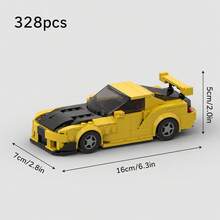 MIKEMENG 306/304/367/328/370/364 PCS Classic MOC Building Blocks Racing Car Set, Adult DIY Assemblable Car Toy Model, Suitable For Collection, City Tech Champion Cup Series, Perfect As Birthday, Halloween, Christmas Gift For Boyfriend, Husband - Model - View 11