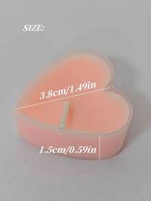 9pcs Heart-Shaped Aromatherapy Candles, Suitable For Proposal And Birthday Celebration, Perfect For Girlfriend Birthday/Christmas Gift, Ideal For Birthday, Party, Wedding Decoration - Multicolor - View 10