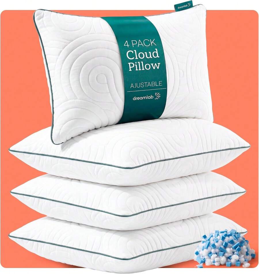 Bed Pillows - Cloud (4P) - View 1