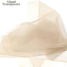 1 Yard Swiss Lace Mesh, Used For Making Lace Wig Base, Hair Net Accessories, Weaving Tools, 4 Colors Available - View 16