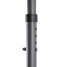 Vertical Outdoor Awning With Clamp Mounting, Retractable, No-Drill Installation, Privacy And Wind Protection For Balcony And Terrace, Weatherproof, Anthracite, With Hand Crank - Dark Grey - View 11