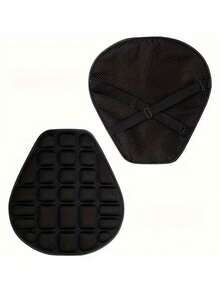 Universal Motorcycle Seat Cushion (Random Color), Breathable Seat Pad, Anti-Slip Shock Absorbing Cushion, Suitable For Most Motorcycles, Non-Slip Design. Practical And High-Quality Gift For Commuting And Travel - Multicolor - View 6