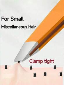 Slanted Eyebrow Tweezers Hair Removal Tool For Men, Beard Trimming Pliers, Small Tweezers, Eyebrow Grooming Tool - Multicolor - View 2