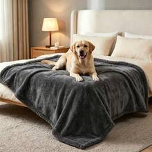 Waterproof Dog Blanket Reversible Pet Bed Cover Puppy Blanket Leak-Proof Sofa Cover Cat Pet Blanket Warm Soft Machine Washable Mat - Multicolor - View 3