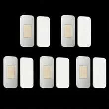 2/4 Set Drill-Free Stainless Steel Cabinet Magnetic Door Catch, Ultra-Thin Strong Magnetic Drawer Invisible Door Magnet, Wardrobe Sliding Door Magnetic Latch (Random Color Adhesive Back) - Multicolor - View 4