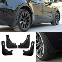 4PCS Mud Flaps Splash Guards No Drilling Required NEW - No-drill Front and Rear Car Mud Flaps - View 6
