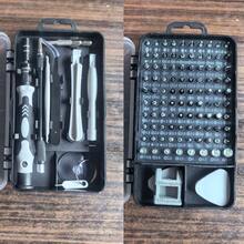 115pcs Home Repair Tool Set With Drawer Storage Box, Manual Tool Kit, Multi-Function Universal Home And Car Repair Tools, Includes Screwdrivers, Pliers, Wrenches, Tape Measure, Suitable For DIY Hand Repair And Home Maintenance - Multi-color Repair Tool Set - View 8