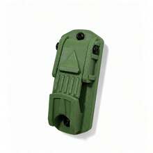 3D Printed Tactical MOLLE Keychain Quick Release Safety Lock Key Clip Backpack Waist Belt Webbing Hook Heavy Duty EDC Daily Carry Key Organizer Anti-Loss Pendant Low Profile Compact Outdoor Hiking Camping Men's Gear Accessory - Multicolor - View 6