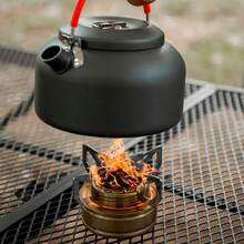 1pc Foldable Solid Alcohol Stove German Style Portable Camping Stove, Outdoor Travel Camping Stove, Portable Stove, Camping Cookware - Multicolor - View 3