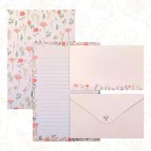 18pcs Animal Theme Stationery Set With Writing Paper & Envelopes, 36 Sheets Of A5 Writing Paper + 18 Envelopes, Cute Stationery Kit Suitable For Love Letters, Invitations, Graduation Ceremony, Greeting Cards Back To School - 6 Design Styles - View 9