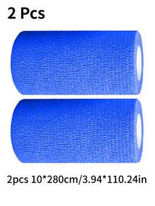 2/3/4 Pcs Of Elastic Self-Adhesive Breathable Pet Bandages, Suitable For Cats, Dogs, And Horses, Can Be Used On Wrists, Ankles, Knees, Heads, And Bodies - Blue - View 9