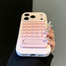 Dopamine Side Heart Large Window Suction Cup Phone Case Compatible With Apple 17/17Air/17Pro/17Promax, 16/16Plus/16Pro/16Promax, 15/15Plus/15Pro/15Promax, 14/14Plus/14Pro/14Promax, 13/13Pro/13Promax, 12/12Pro/12Promax, 11/11Pro Max, Dust-Proof, High Value, Popular - Pink - View 6