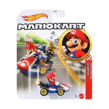 Hot Wheels 1:64 Scale Mario Classic Theme Alloy Die-Cast Car Model (GBG25 Series) Creative Pocket Toy Car/Desktop Ornament - Multicolor - View 3