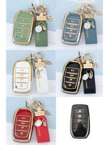 Car Key Shell Protective Cover Suitable For Corolla, Altis, Auris, Aygo, Yaris, Camry, RAV4 Fashionable Key Bag For Women - KY20 - View 13