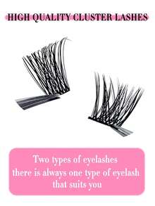 مجموعة رموش صناعية مختلطة من Miss Wink، 12 صف، طول 12-16 مم، انحناء C/D، قطر 0.07 مم، 144 مروحة، مناسبة للاستخدام اليومي أو المناسبات الخاصة - مشاهدة 6