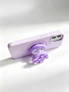 3pcs Double-Sided Suction Cup Phone Stand, Cute Polka Dot Bubble 3D Air Cushion Holder, Rotatable Anti-Loss Phone Back Sticker - Multicolor - View 3