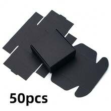 50pcs Mini Soap Boxes With Lids, Small Paper Boxes For Handmade Crafts, Bulk Jewelry And Accessories Packaging Boxes, DIY Gift Boxes For Weddings, Birthdays, Christmas, Halloween, Party Favors - View 7