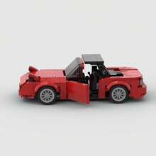 MIKEMENG 306/304/367/328/370/364 PCS Classic MOC Building Blocks Racing Car Set, Adult DIY Assemblable Car Toy Model, Suitable For Collection, City Tech Champion Cup Series, Perfect As Birthday, Halloween, Christmas Gift For Boyfriend, Husband - Model - View 3