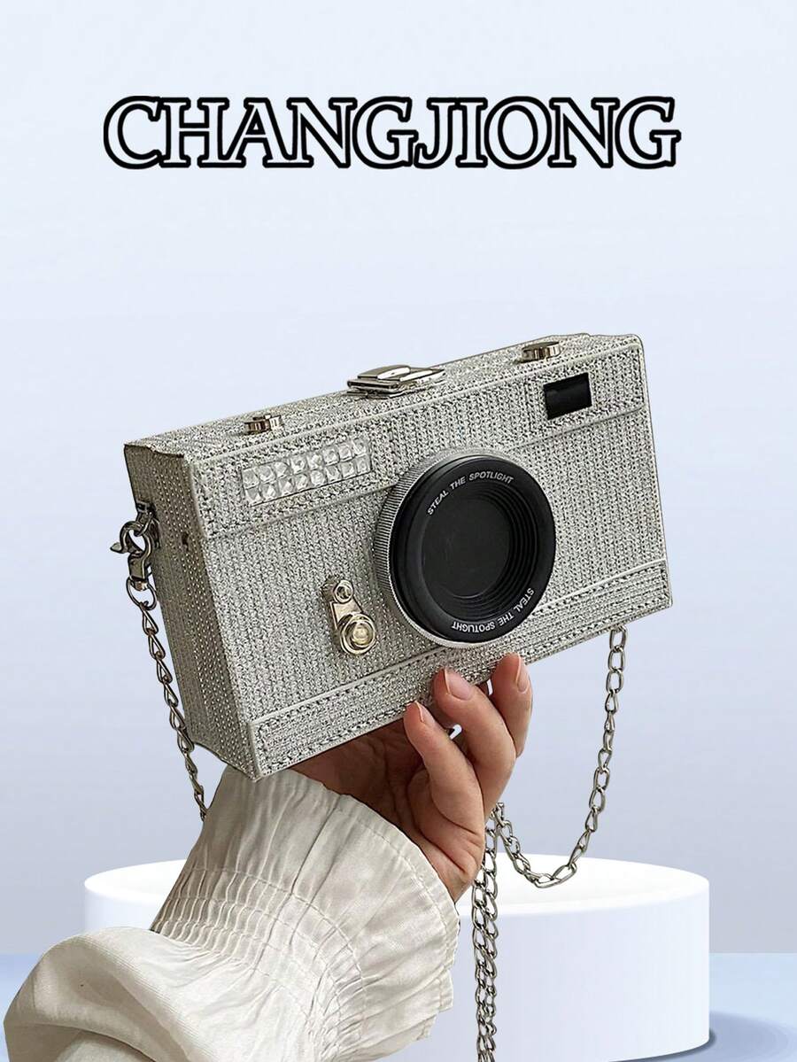 Personalized Camera Bag Square Mini Wallet Multi-Functional Elegant Vintage Shoulder Crossbody Bag For Women Daily Use Gift Party Evening