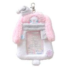 1pc Cute Fluffy Winter Animal Photocard Holder Keychain, Kawaii Plush Idol Card Protector Sleeve Bag Charm Gift For School Student - Multicolor - View 15