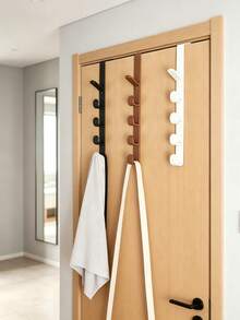 1pc/2pcs Multi-Function Children's Hat Storage Rack, Can Store 6 Baseball Caps, Suitable For Closet Hat, Towel, Tissue Storage Rack, Home Wardrobe Storage - Multicolor - View 3