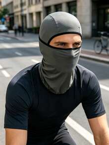1pc Unisex Balaclava Full Face Mask, Windproof Dustproof Outdoor Sports Face Mask For Motorcycle Riding, Fishing, Climbing, Travel And Decoration - Multicolor - View 5