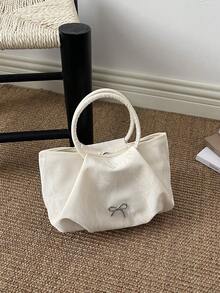 This Stylish And Sweet Bow-Tie Handbag Is Perfect For Commuting And Other Occasions, Making It The Perfect Gift For Teenagers. - Multicolor - View 13