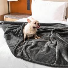 Waterproof Dog Blanket Reversible Pet Bed Cover Puppy Blanket Leak-Proof Sofa Cover Cat Pet Blanket Warm Soft Machine Washable Mat - Multicolor - View 8