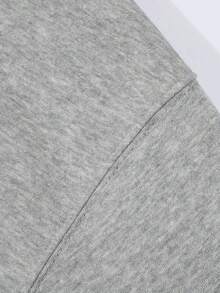 American Vintage Loose Fit Versatile Sweatshirt, Casual Autumn - Grey - View 5