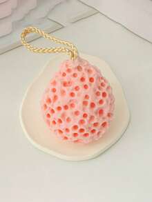 Honeycomb Bath Sponge Ball, Soft Skin‑Friendly Shower Loofah, Durable No‑Falling‑Apart Bath Mesh Sponge, Cute Kid‑Friendly Bath Ball For Body Exfoliating, Rich Lather Foaming Bath Puff With Hanging Rope, Reusable Household Bath Accessory - Multicolor - View 8