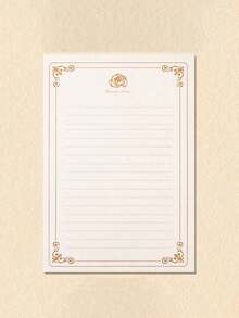 16pcs/Set, Warm Style Beige Envelope Set - Wax Seal Sticker Set, Office Supplies, Bridesmaid Proposal Gift, Wedding Invitation Card - Perfect Gift For Writers And Stationery Lovers, Birthday And Anniversary - Off-white - View 5