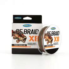 Braided Fishing Line Professional Grade High Strength Performance Suitable For Saltwater And Freshwater Fish Colorful Braided Fishing Line Enhanced Visibility PE Braided Line - Army Green - View 22