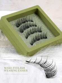 Magnetic False Eyelashes, Soft Natural 3D Fiber, Suitable For Various Occasions - View 7