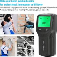 5-In-1 Wall Stud And Metal Detector - Black - View 5