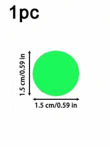 Round Luminous Location Marker Stickers,Glow‑In‑The‑Dark Dot Decals,Self‑Adhesive Night Labels For Light Switches,Door Knobs,Remote Controls & Home Touch Points Glowinthedarksticker Luminousdotsticker Nightmarker Homesticker Lightswitchdecal - Glow-in-the-dark Stickers - View 12