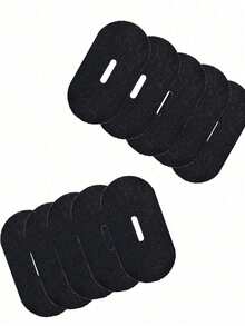 60pcs Black Sleep Patches, Breathable And Comfortable, Hypoallergenic Breathable Tape For Men And Women, Easy To Remove, Soft High-Quality Fabric, Latex-Free, Suitable For Travel And Business Trips - Multiple Styles - View 1