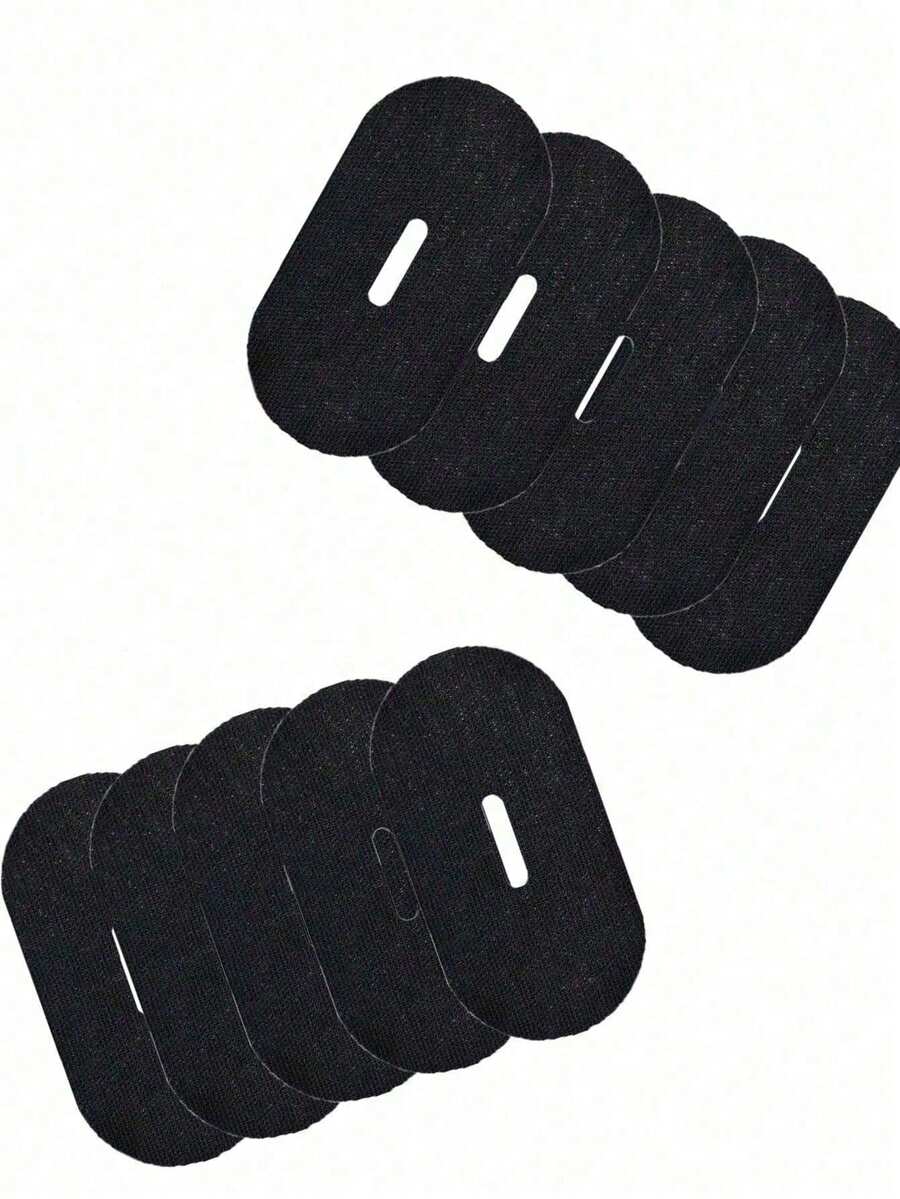60pcs Black Sleep Patches, Breathable And Comfortable, Hypoallergenic Breathable Tape For Men And Women, Easy To Remove, Soft High-Quality Fabric, Latex-Free, Suitable For Travel And Business Trips - Multiple Styles - View 1
