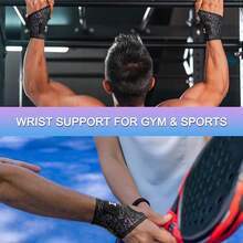 AA MASEDA 1pc Adjustable Sports Wrist Support, Wrist Joint Compression Band, High Elasticity Comfortable Breathable, Suitable For Men And Women, One Size Fits All - Black - View 9