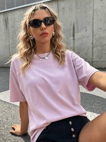 Women T-Shirts - Purple - View 2
