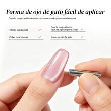 Cherimoya Gel Nail Polish - Blue and Pink - View 7